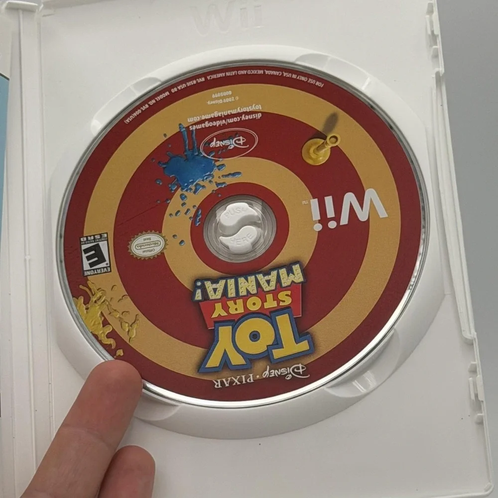 Disney Pixar Toy Story Mania! Nintendo Wii Complete CIB 2009 NTSC-U/C E
